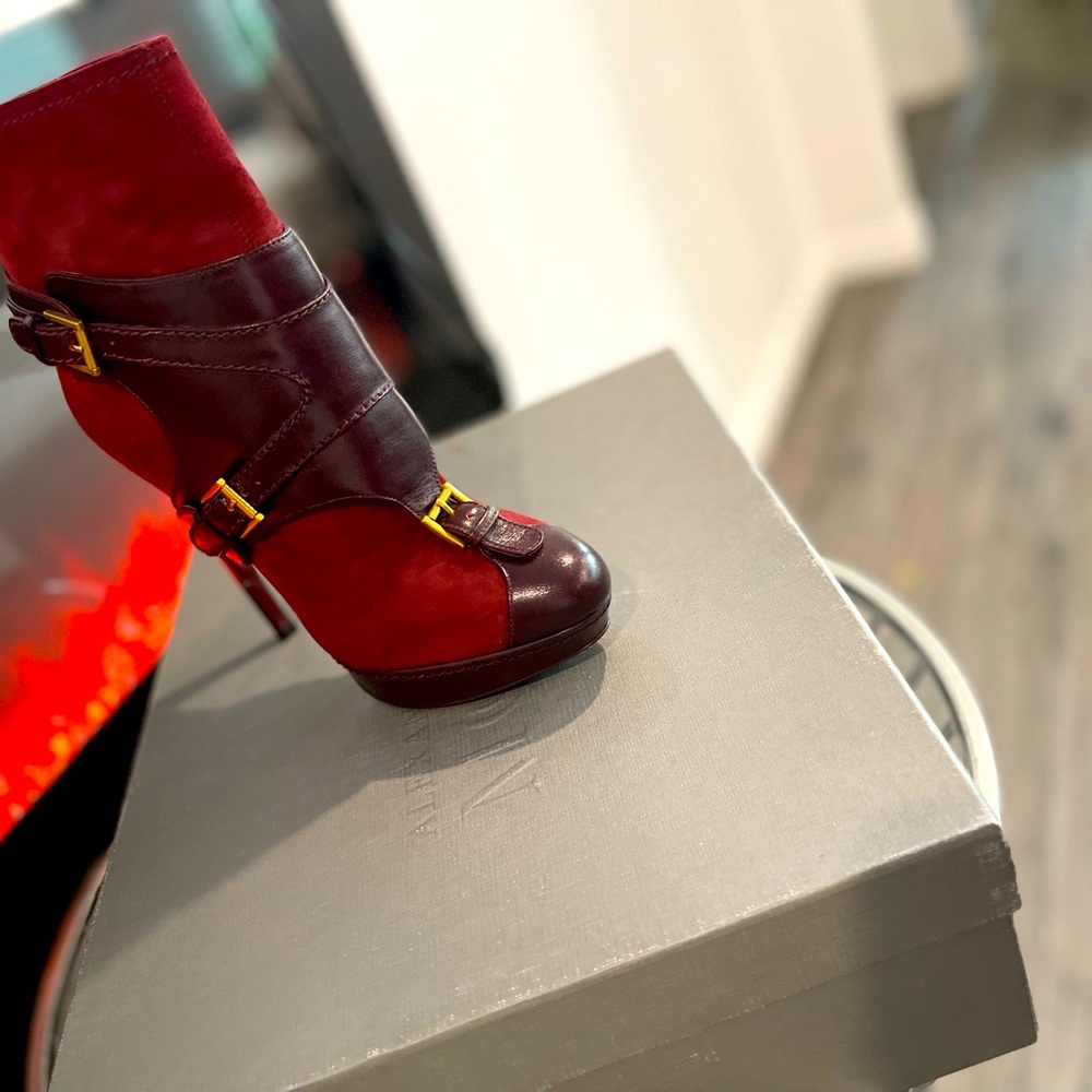 Alexander McQueen platform boot